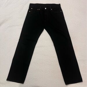 Levi's Black 501 Denim Jeans 34 x 32